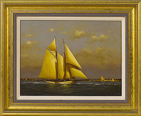 Vernon Broe : Yachting off the coast