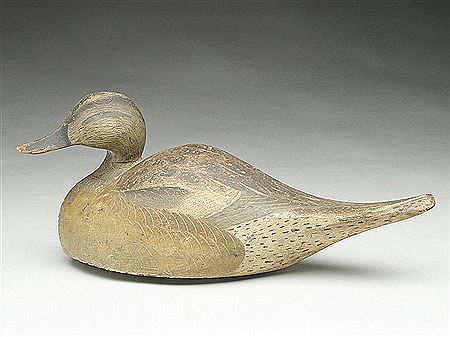 Ward Brothers : Extremely rare museum quality 'hump back' style pintail hen