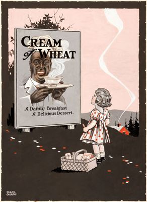 Edgar Church : Edgar Church Cream of Wheat Ad Illustration Original Art (1916)