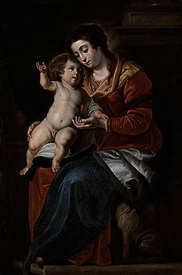 Gaspard de Crayer : THE VIRGIN AND CHILD