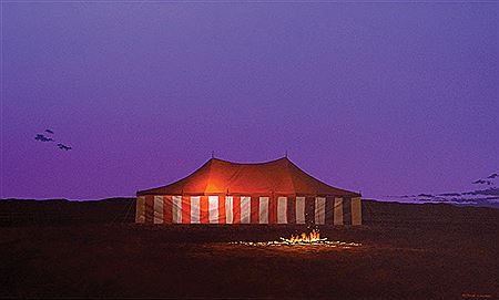 Steve Harris : Highland Tent (3 lights)