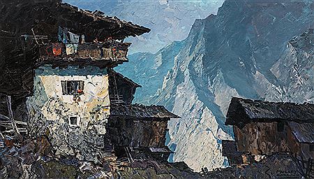 Oskar Mulley : Berghof (Garmisch), ca. 1935