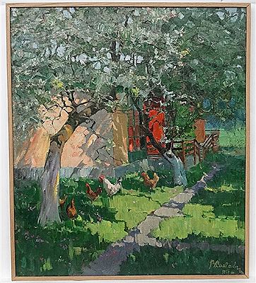 Vladimir Singaievsky : A backyard