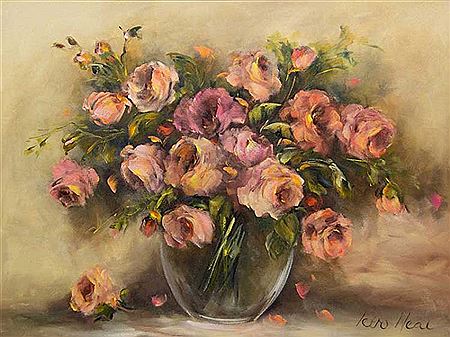 Petro Neal : Still Life Roses