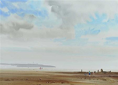 Barry Harte : BEACH AT SCARBOROUGH