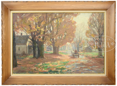 Thomas R Curtin : HAZY MORNING, AUTUMN