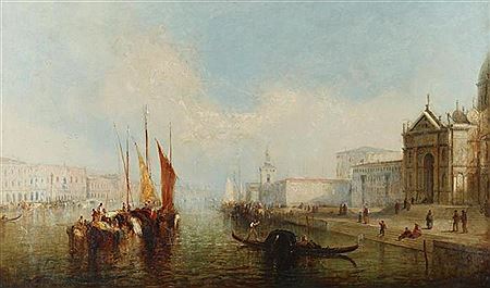 Calthea Vivian : ENTRANCE TO THE GRAND CANAL, VENICE