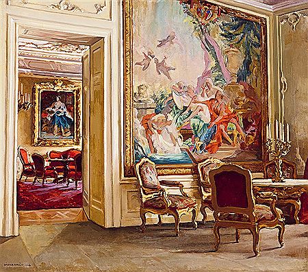 Istvan (Weisz) Zador : Sándor Plaace Interieur, 1928