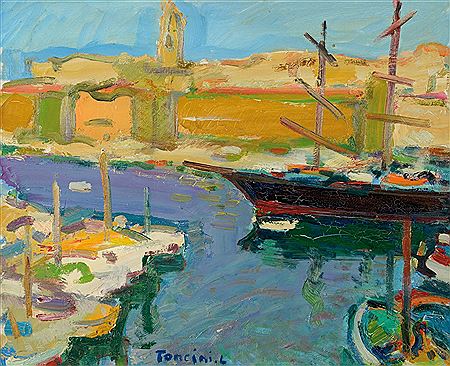 Louis Toncini : The Old Port of Marseille