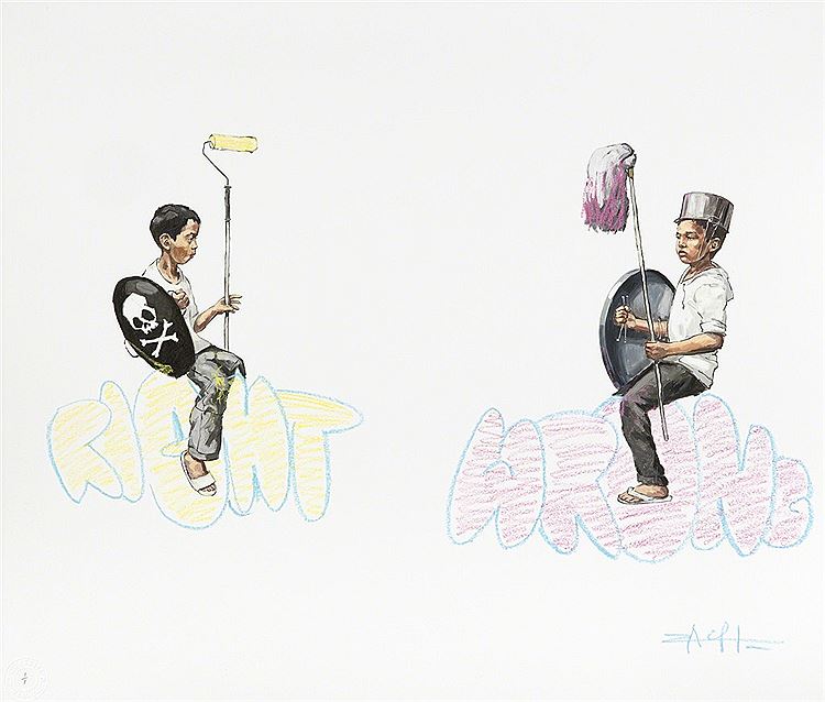 Ernest Zacharevic : From Auction Records