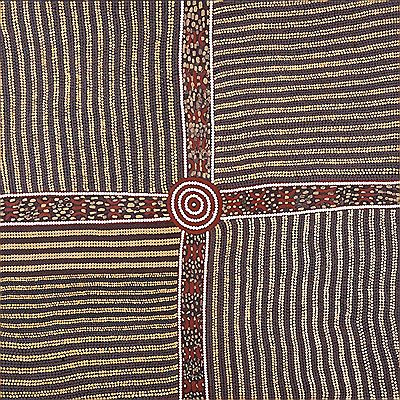 Benny Tjapaltjarri : Sans titre, 1994