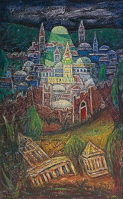 Isaac Amitai : Jerusalem of light, 1978