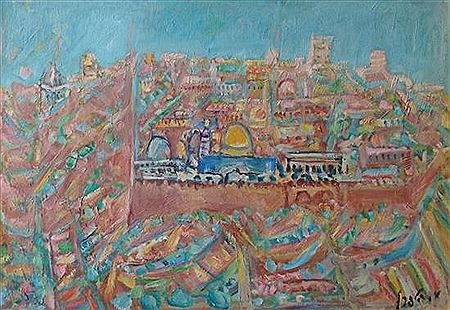 Elhanan Halpern : Jerusalem, 1960s