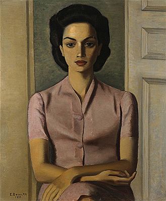 Ezekiel Baroukh : Portrait de Mademoiselle A.C