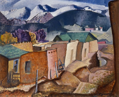 Raymond Jonson : Santa Fe Placita