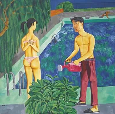 Yonghong Song : POOL SIDE