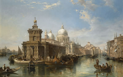 Edward Pritchett : THE CHURCH OF THE SALUTE, VENICE