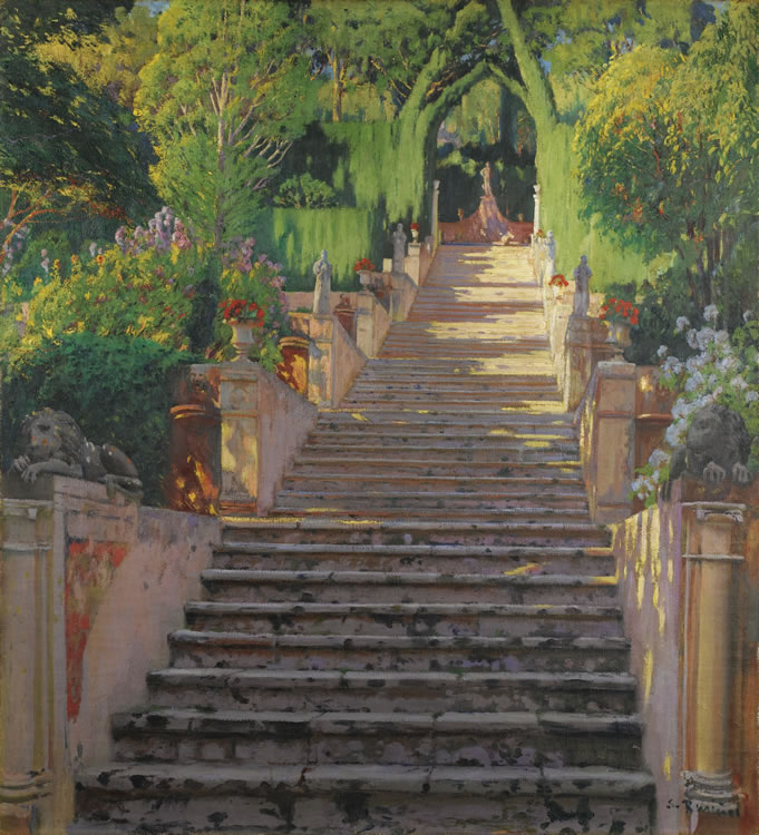 Santiago Rusinol : From Auction Records