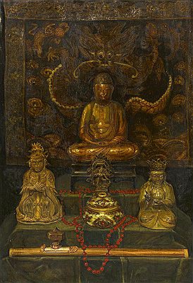 Klaus Clausmeyer : Buddhistischer Altar