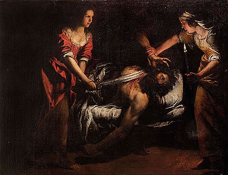 Domenico Fiasella : Judith and Holofernes