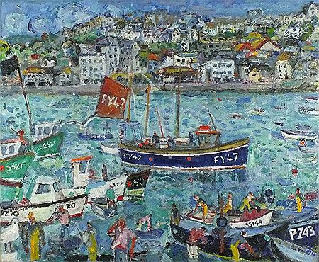 Linda Weir : High Days & Holidays St Ives Harbour