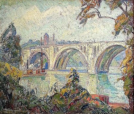 Edgar Nye : Key Bridge, Washington, D.C., 1921