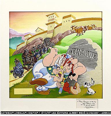 Albert Aleandro Uderzo : Astérix le Gaulois. Le Bouclier Arverne (1968).