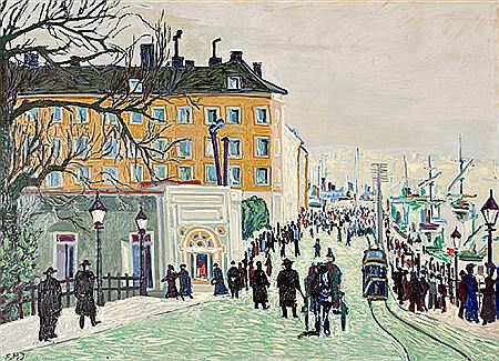 Erik Harry Johannessen : 'Gamle Stockholm' 1962