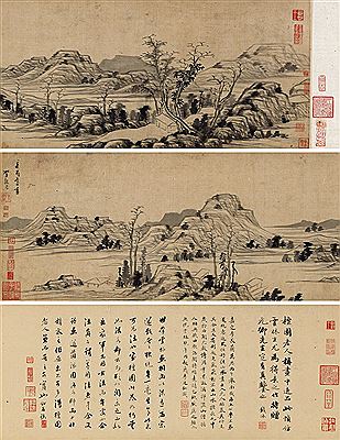 Liufang Li : Landscape after Ni Zan