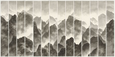 Mingde Zhou : In the Mountains No. 17