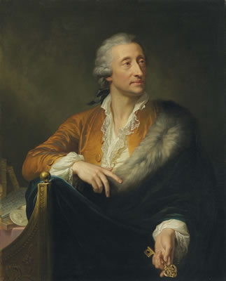 Giovanni Battista I Lampi : Portrait of Count Franz Peter Friedrich von Diesbach (1739-1811), half-length