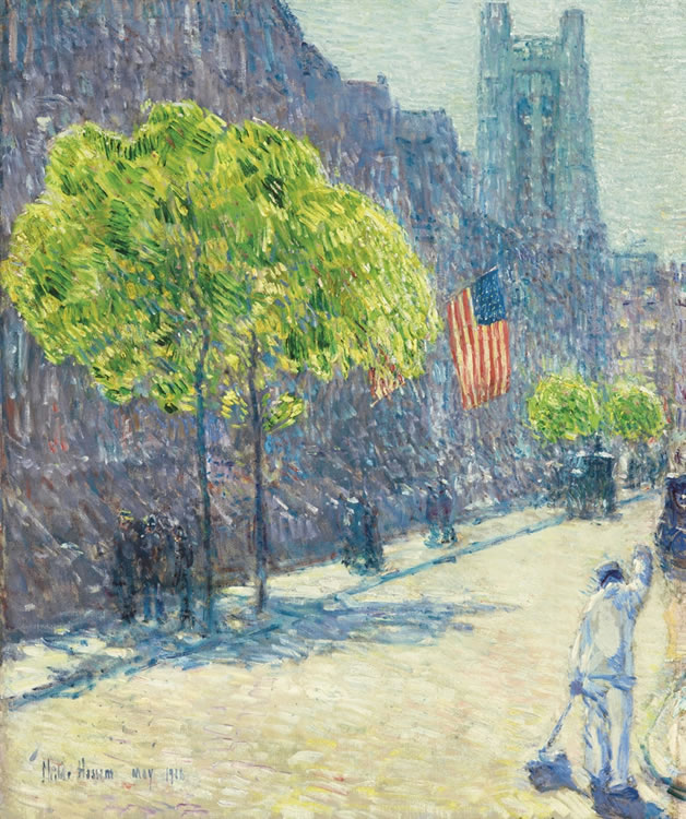 Childe Hassam : From Auction Records