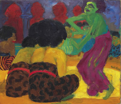 Emil Nolde : Indische Tänzerin