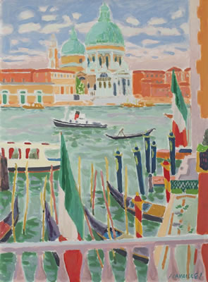 Jules Cavailles : Venise, La Salute