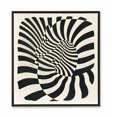 Victor Vasarely : Zèbres (Zebras)