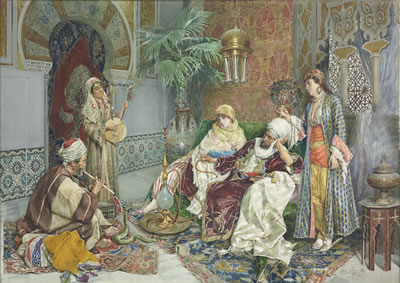 Ettore Simonetti : The snake charmer