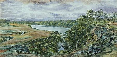 Samuel Elyard : River View, South Coast NSW, May 1878