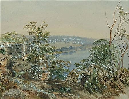 Samuel Elyard : 'Shoalhaven River Near Nowra'