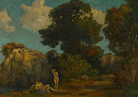 Willy Preetorius : Romantische Landschaft