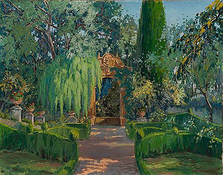 Josep Castellanas : El Jardin, 1930