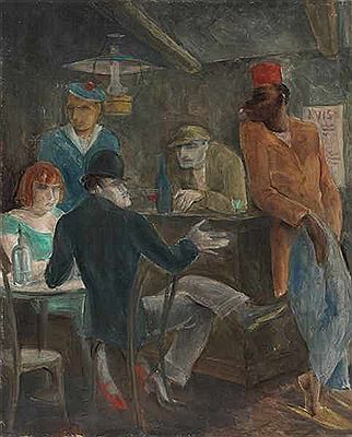 Hans Karl Schoellhorn : Bistro Marseille. 1928.