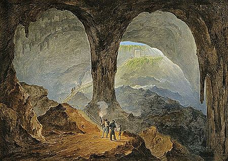 Peter Fendi : Postojna Cave, 1821