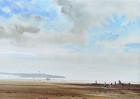 Barry Harte : BEACH AT SCARBOROUGH