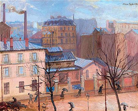 Gyula Meresz : Autumn in Paris