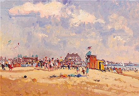 Geoffrey Chatten : 'FRANK WELCH'S PUNCH & JUDY SHOW, GORLESTON BEACH'