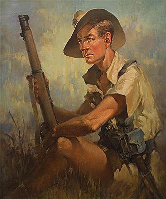 Clifford Dudley Wood : RAAF Portrait c.1943