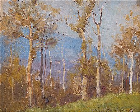 Louis McCubbin : View Through The Trees