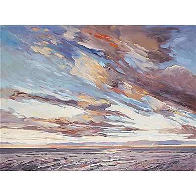 James S Davis : SUNSET STRATUS CLOUDS