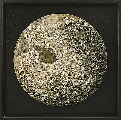 Paola Romano : Moon gold, 2016