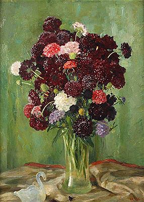 Clara Walther : Blumenstillleben